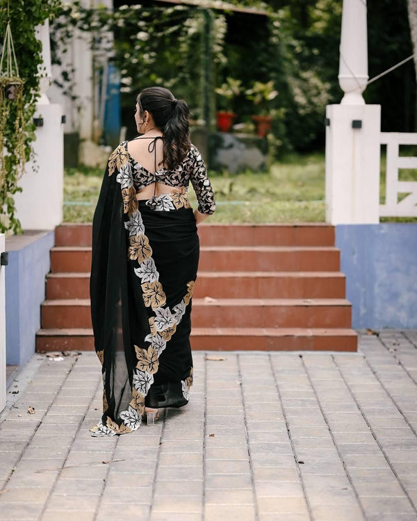Super Trendy Fancy Design With Embroidery Blouse