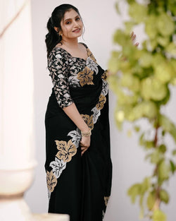 Super Trendy Fancy Design With Embroidery Blouse