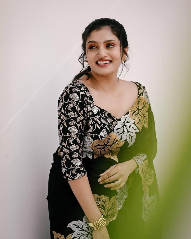 Super Trendy Fancy Design With Embroidery Blouse