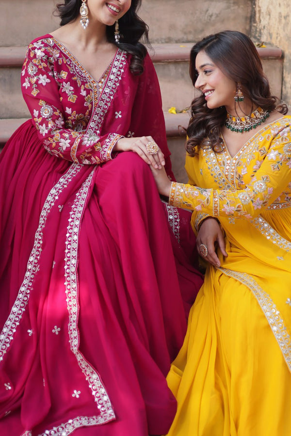 Pemium Designer Readymade Gown Collections.