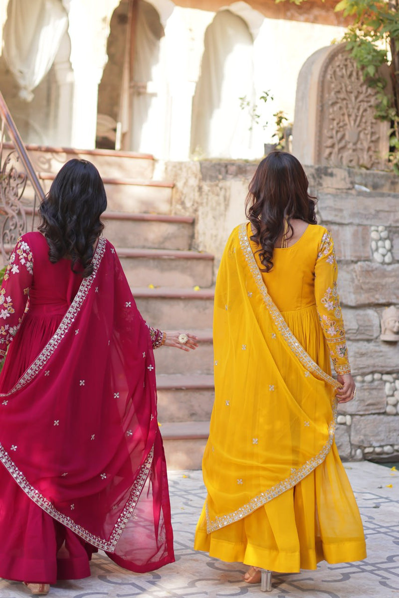 Pemium Designer Readymade Gown Collections.