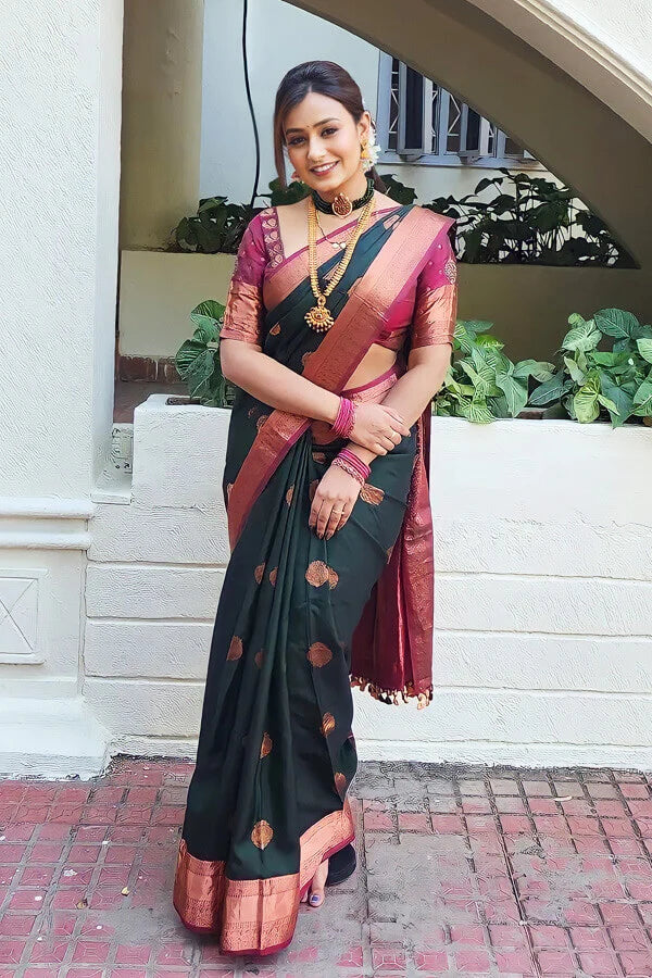 Stylish Stunning New Bridal Silk Sarees for Women Today