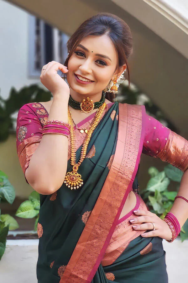 Stylish Stunning New Bridal Silk Sarees for Women Today