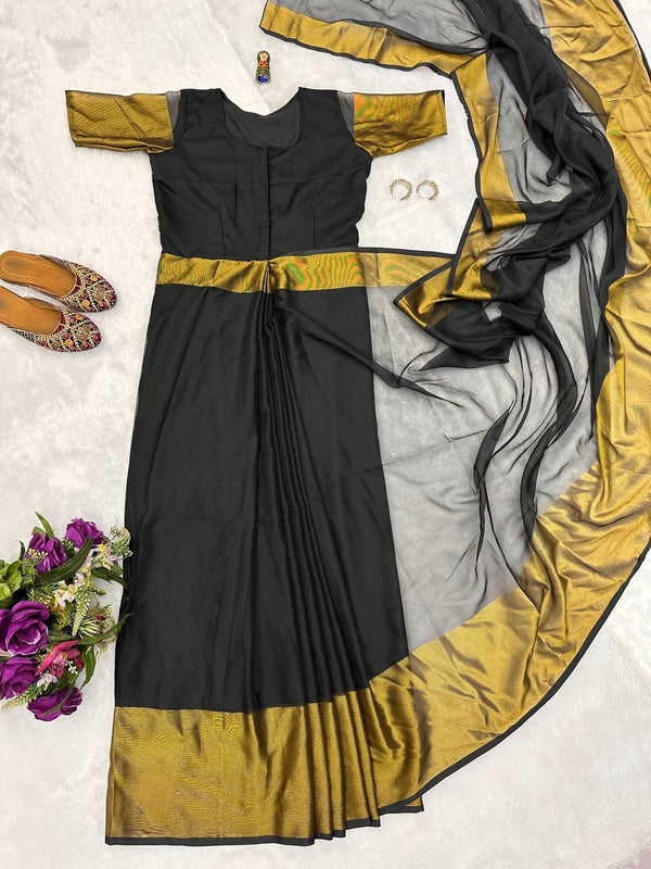 Ready To Wear Saree With Zip & Go Style