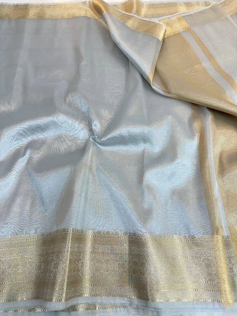 Stylish Shraddha Kapoor inspired premium tissue silk saree