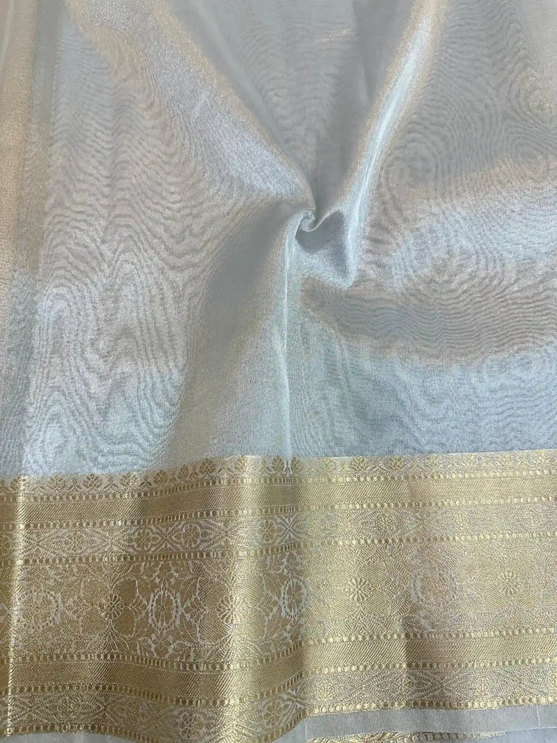 Stylish Shraddha Kapoor inspired premium tissue silk saree