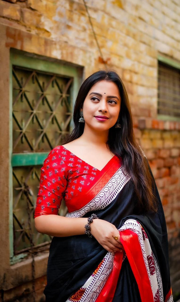 wardrobe with the Pashmina Printed Saree