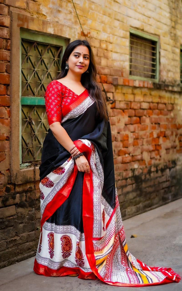 wardrobe with the Pashmina Printed Saree